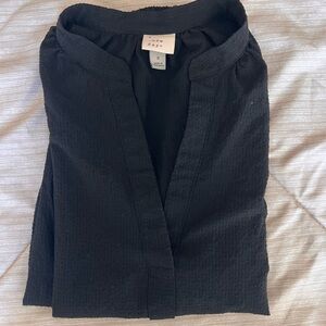 V-Neck Long-Sleeve Top